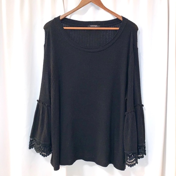 Bell Sleeve Blouse - Picture 1 of 3